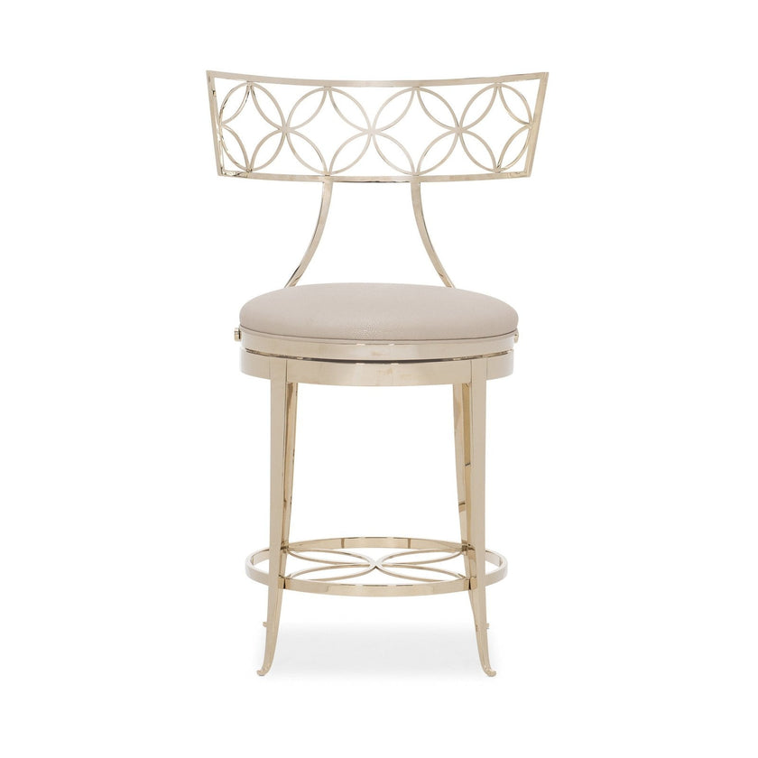 Caracole Classic Royal Klismos At The Counter Stool Open Box Item