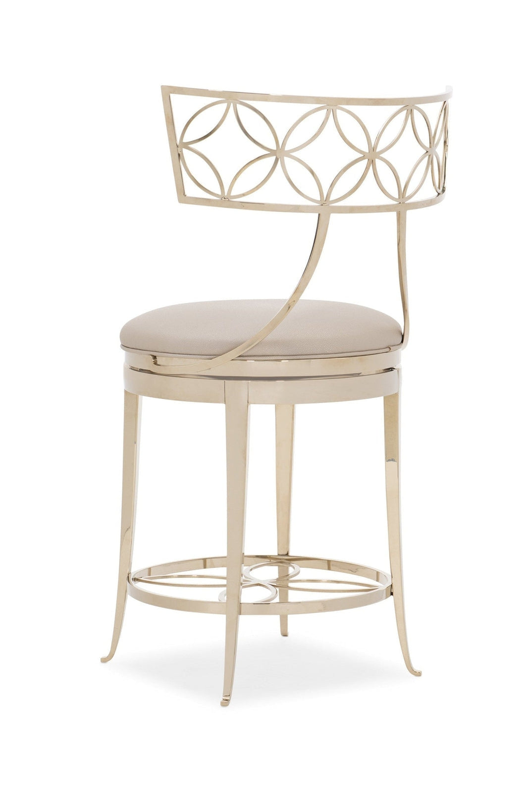 Caracole Classic Royal Klismos At The Counter Stool Open Box Item