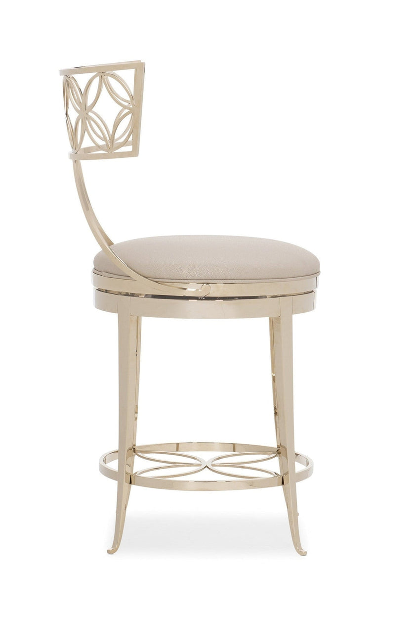 Caracole Classic Royal Klismos At The Counter Stool Open Box Item