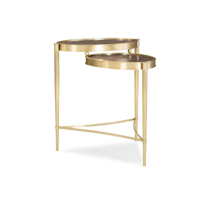 Caracole Classic Tiered Up Side Table DSC