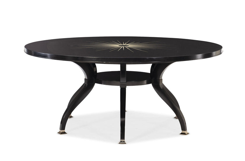 Caracole Classic Total Eclipse Dining Table Open Box Item - 60 Inch