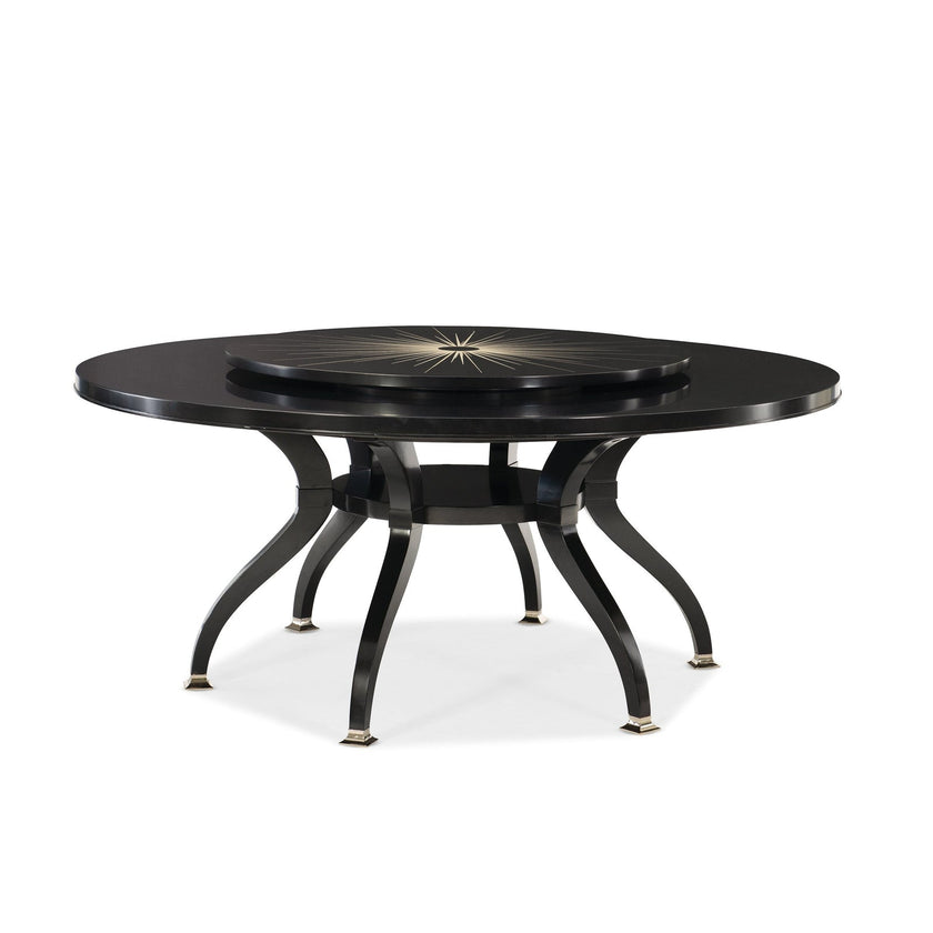 Caracole Classic Total Eclipse Dining Table Open Box Item - 60 Inch