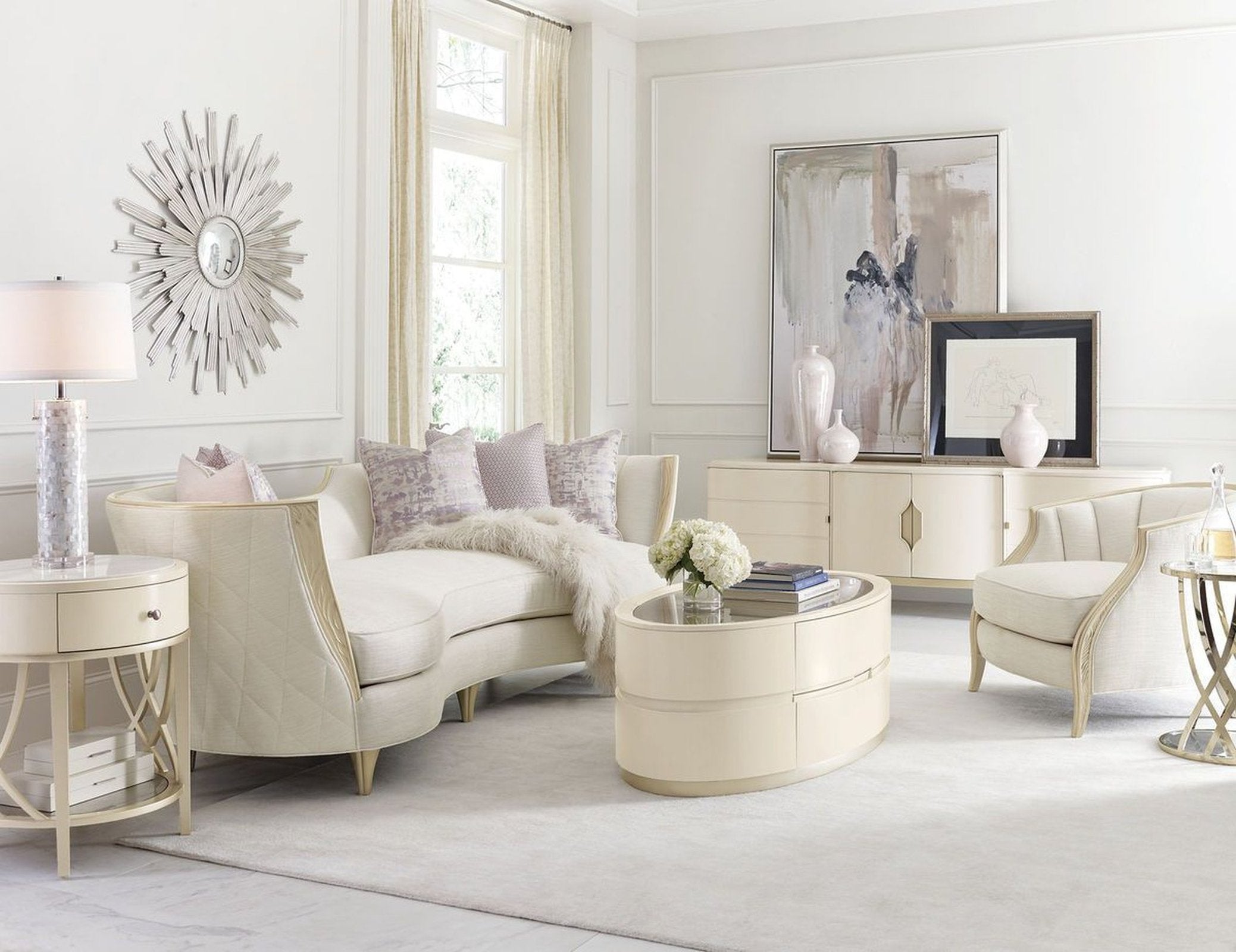 Caracole Compositions Adela Cocktail Table 403