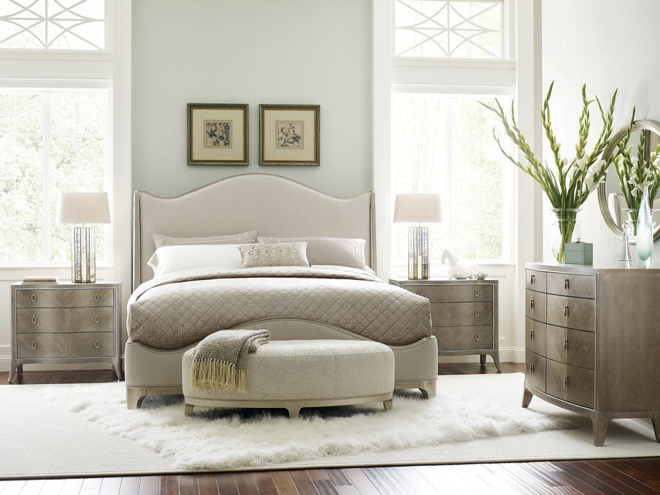 Caracole Compositions Avondale Upholstered Bed
