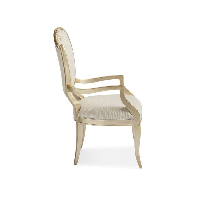 Caracole Compositions Fontainebleau Arm Chair