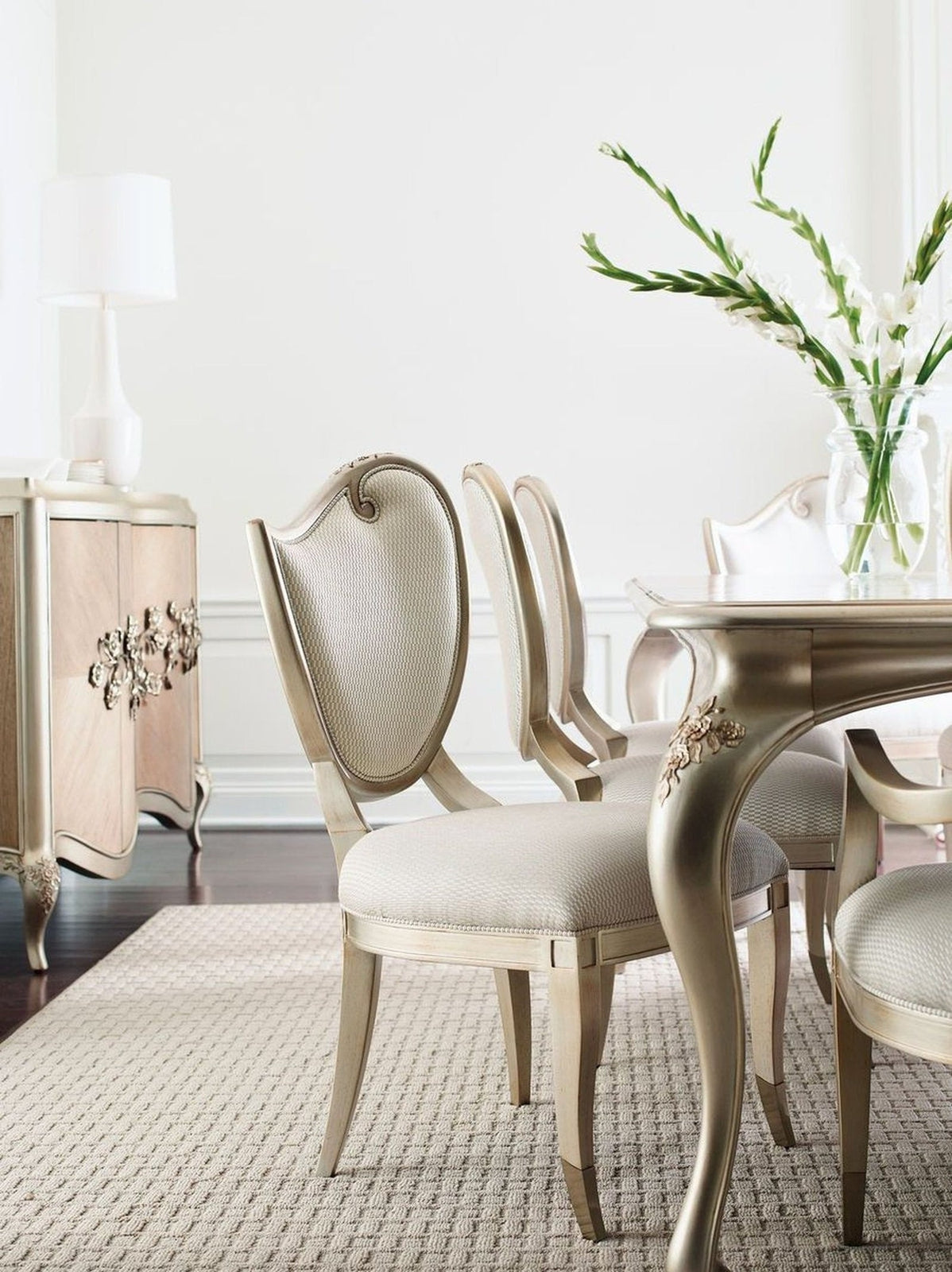 Caracole Compositions Fontainebleau Rectangle Dining Table