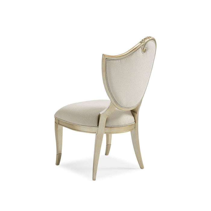 Caracole Compositions Fontainebleau Right Side Chair - Set of 2