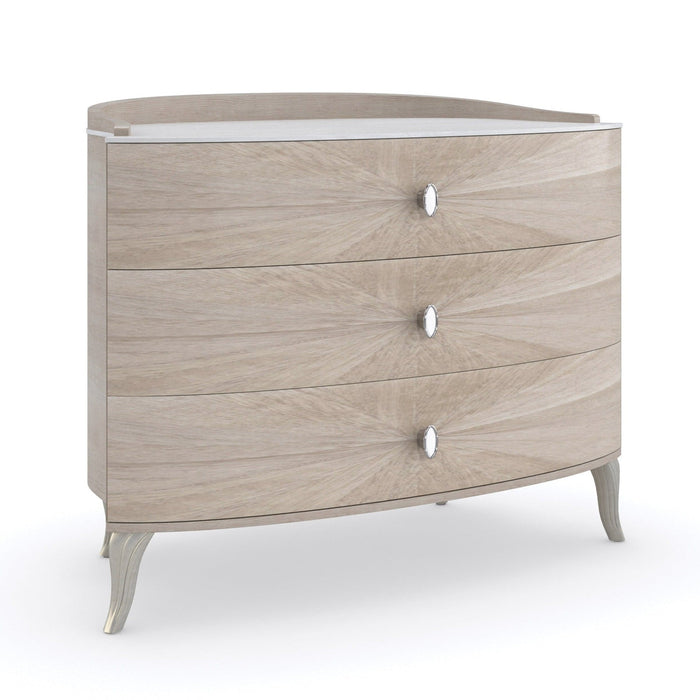 Caracole Compositions Lillian Large Drawer Nightstand DSC Sale