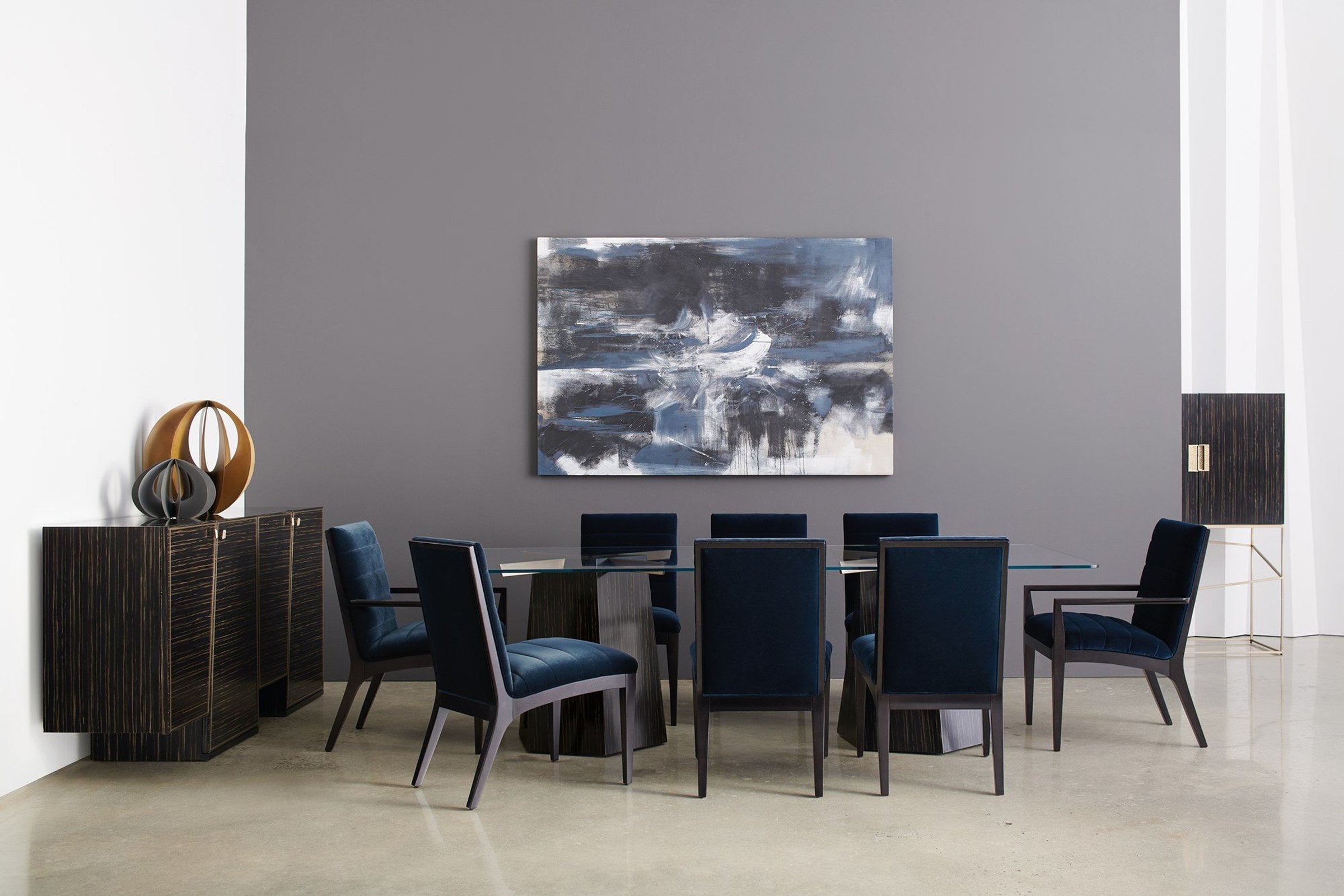 Caracole Edge Dining Room Arm Chair - Set of 2