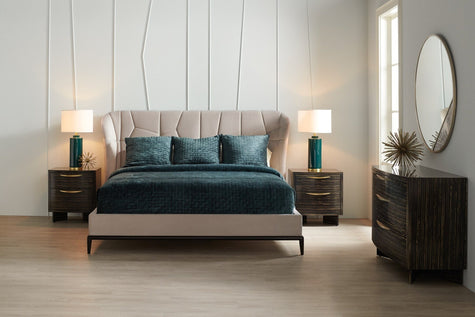 Caracole Edge Vector Upholstery Bed