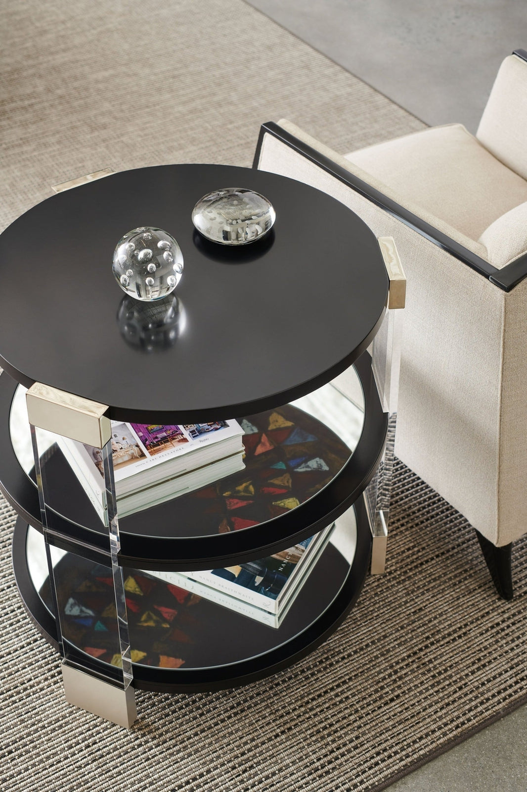 Caracole Go Around It Side Table