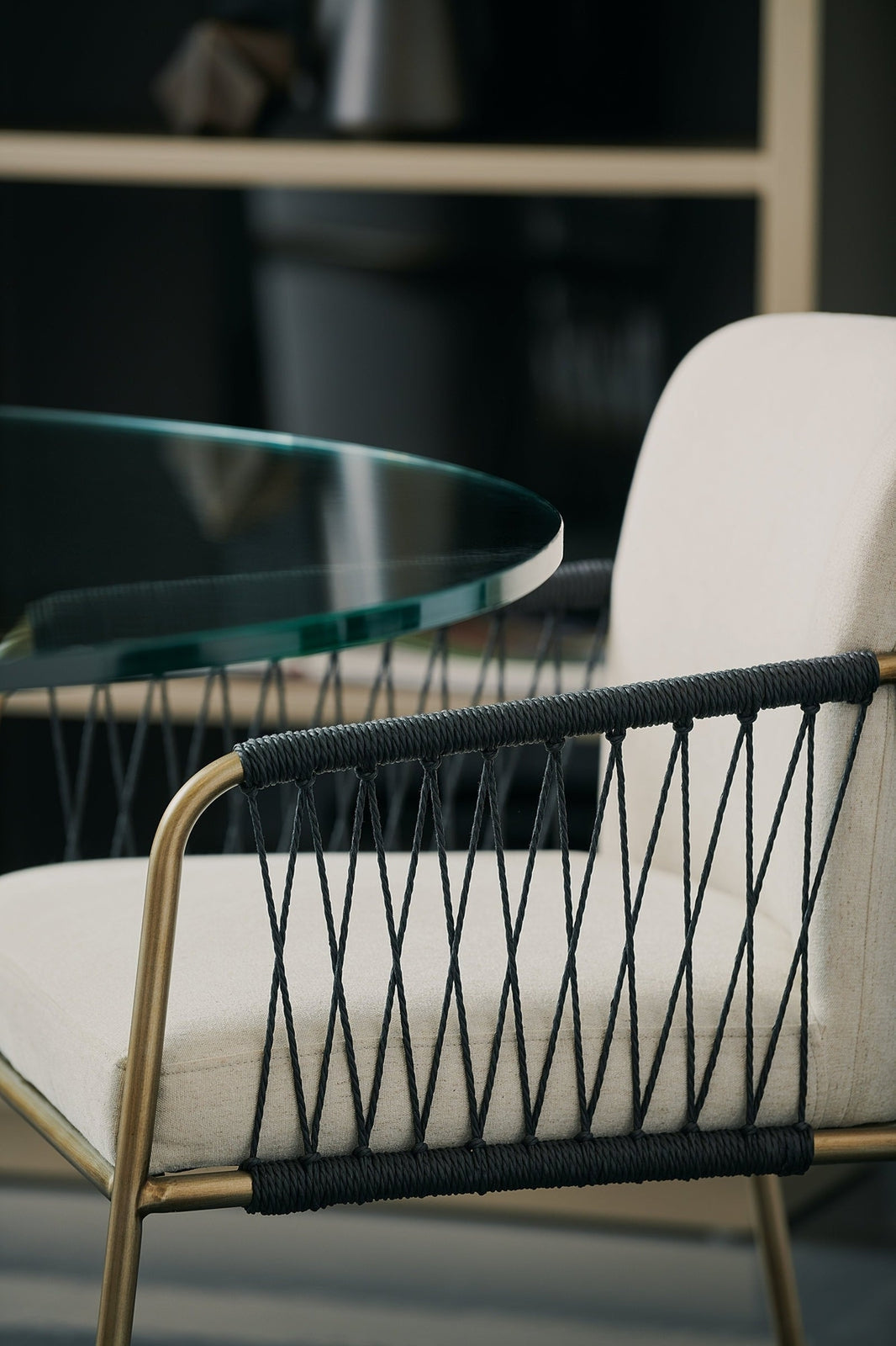 Caracole Remix Woven Dining Chair (CLA-025V-278) INV