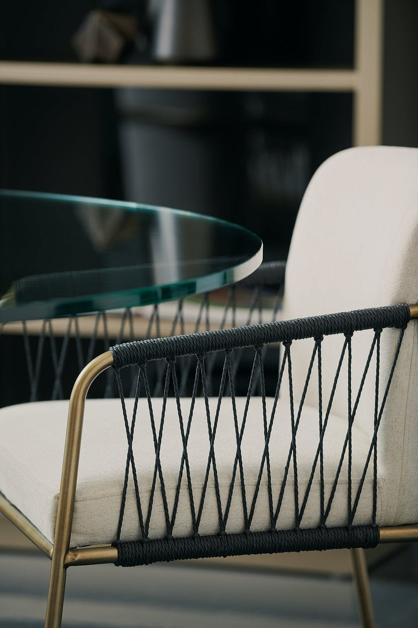 Caracole Remix Woven Dining Chair