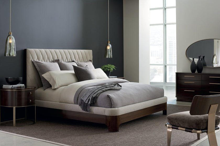 Caracole Streamline Half Moon Nightstand