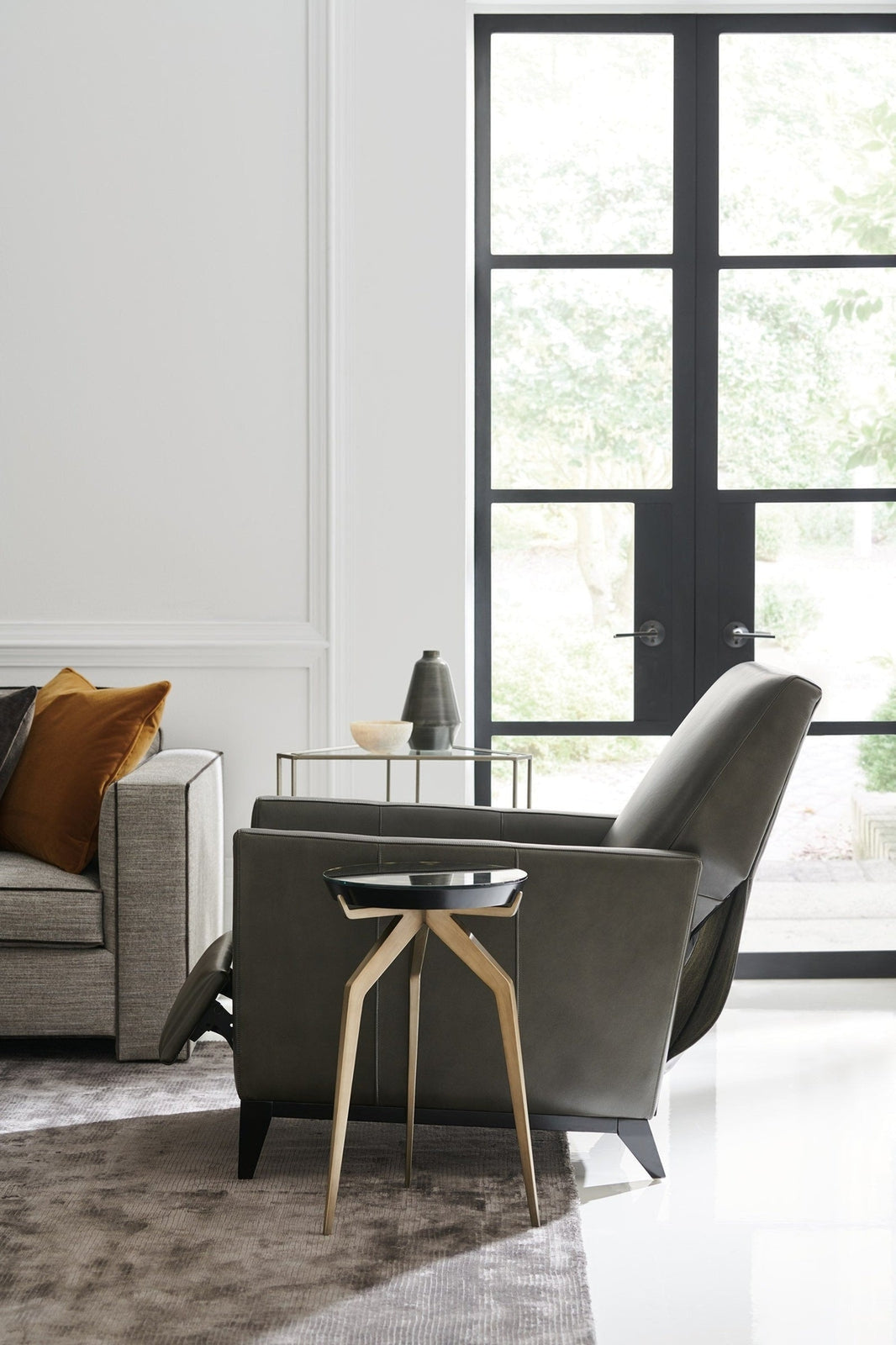 Caracole Upholstery Lean on Me Accent Chair INV