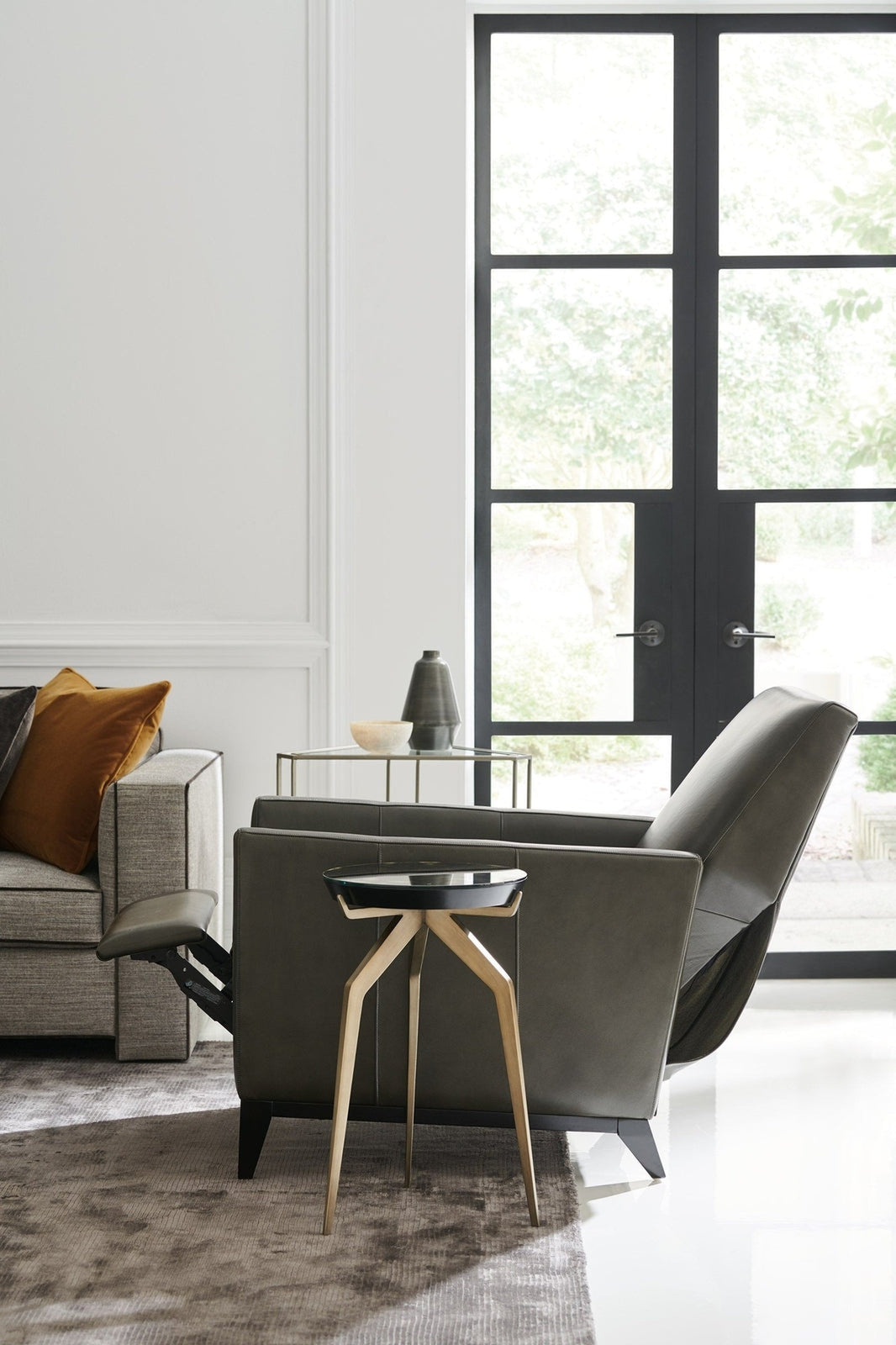 Caracole Upholstery Lean on Me Accent Chair INV