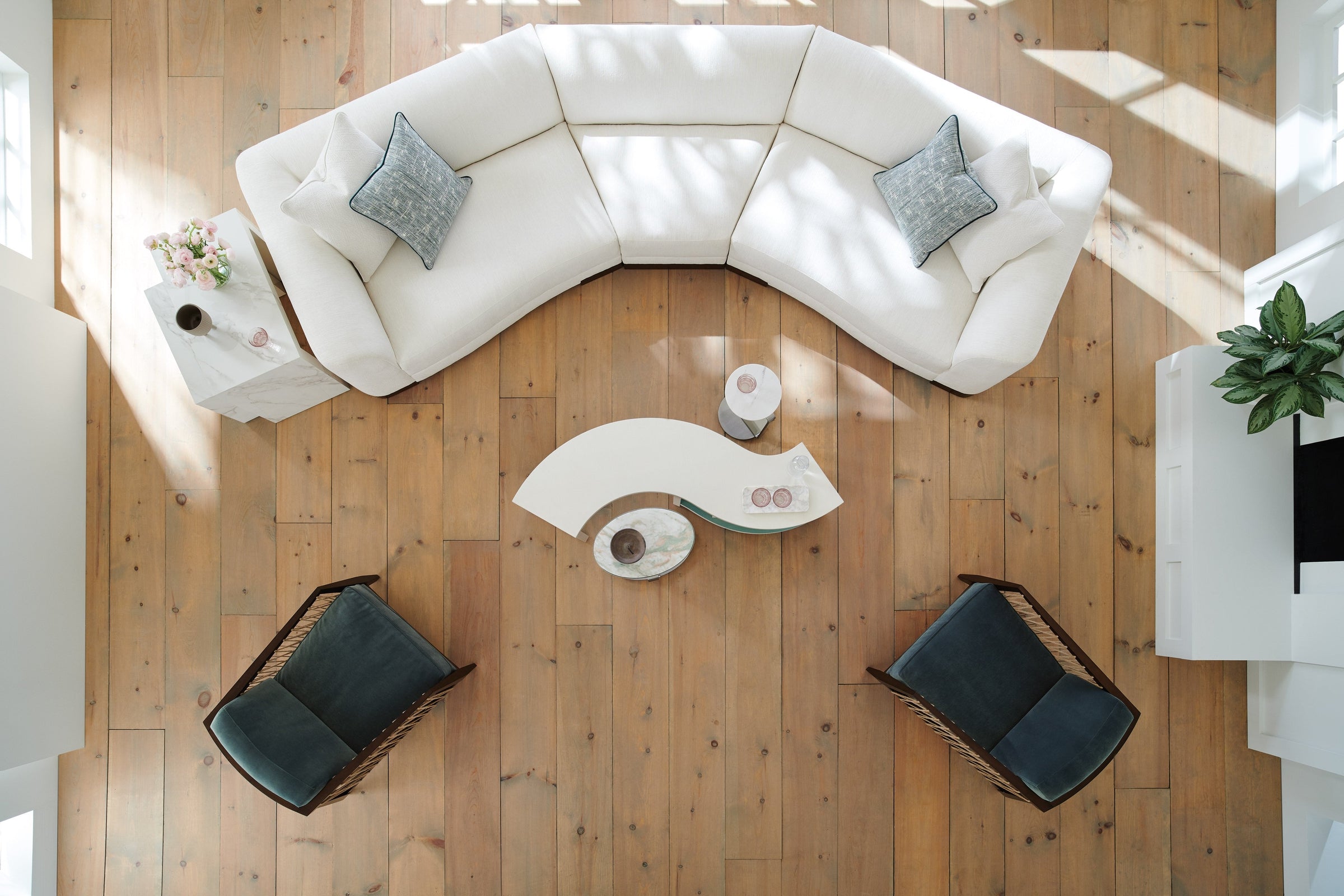 Caracole Upholstery Lounge Around Sectional