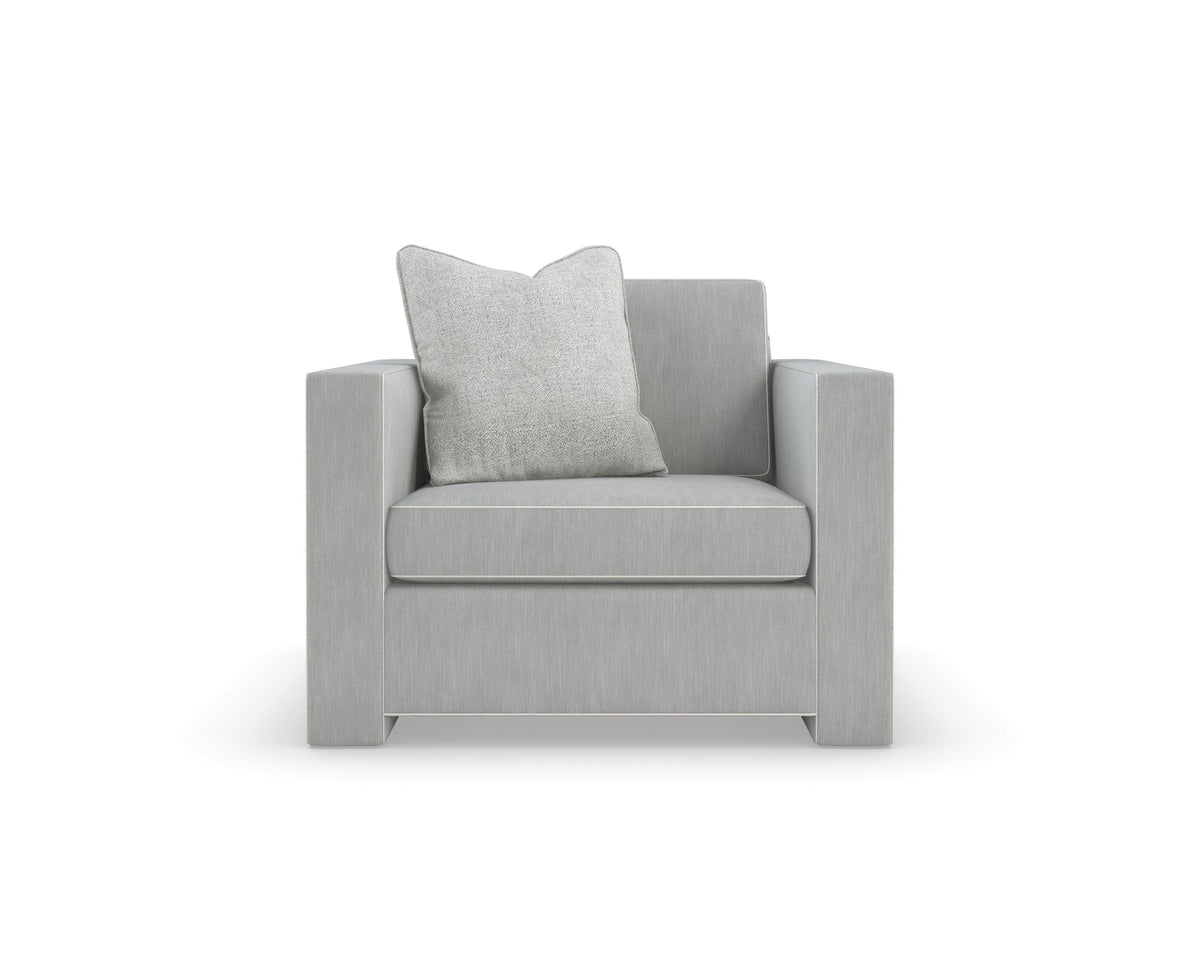 Caracole Upholstery Welt Played Accent Chair PD