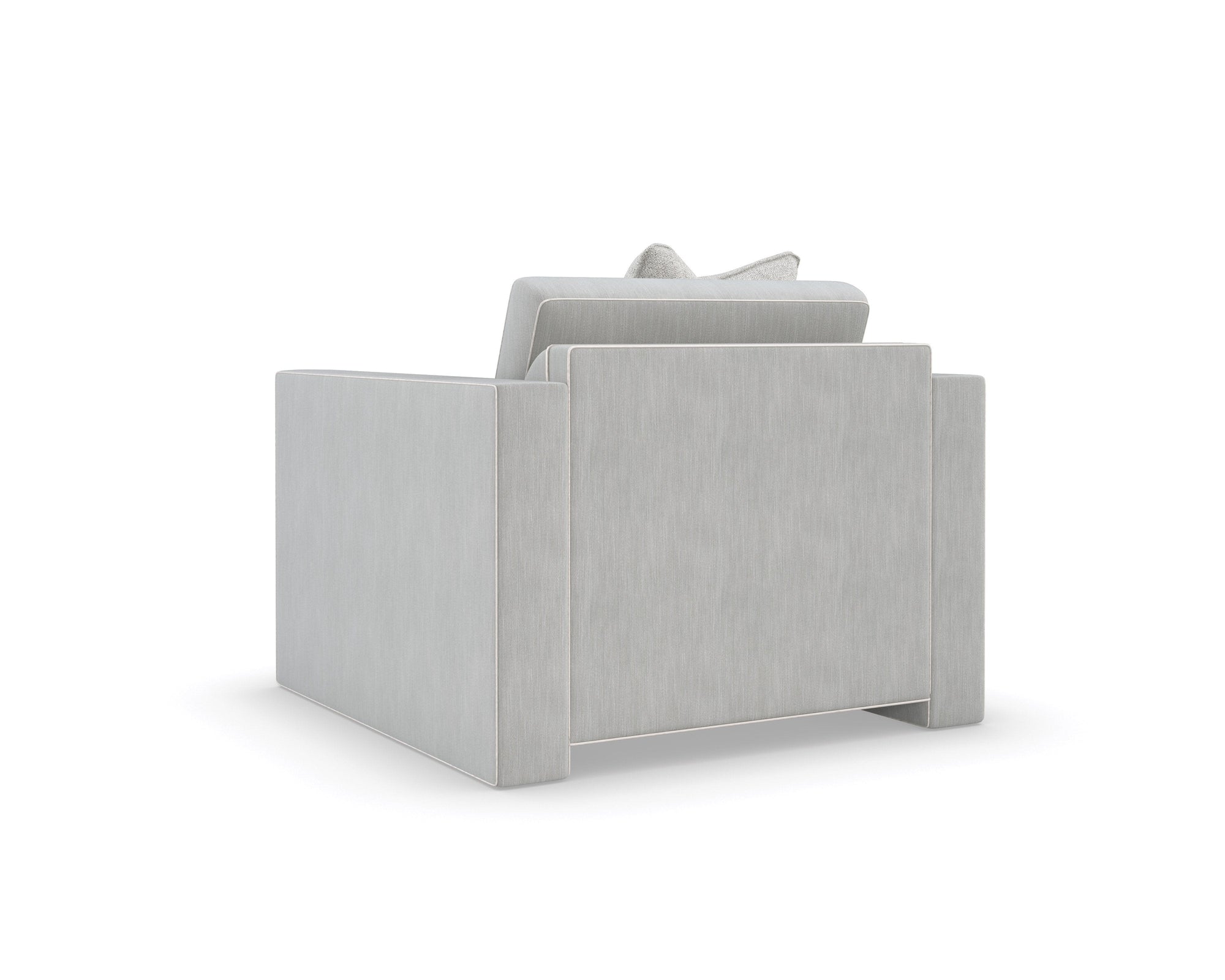 Caracole Upholstery Welt Played Accent Chair