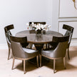 Caracole Round Table Discussion Dining Set Floor Sample
