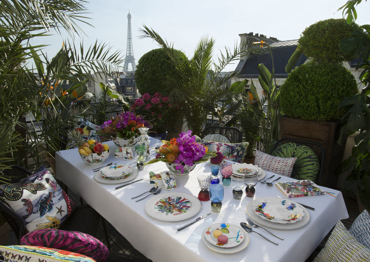 Vista Alegre Christian Lacroix - Caribe Dessert Plate By Christian Lacroix