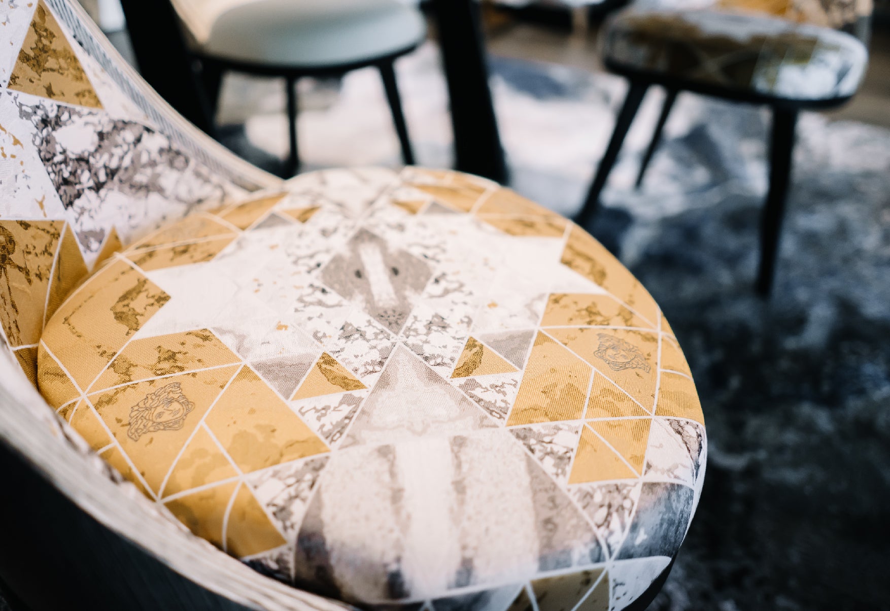 Versace Home VM11 6 Dining Chairs Floor Sample