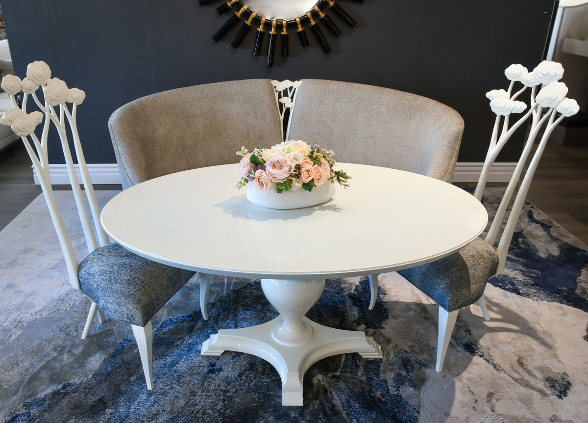 Christopher Guy Dining Table, Sofa + 2 Chairs Set Floor Sample