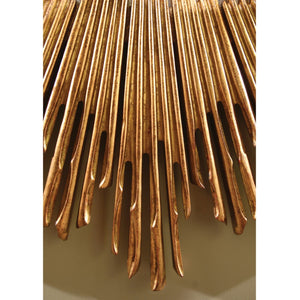 Global Views Soleil Mirror Gold Leaf