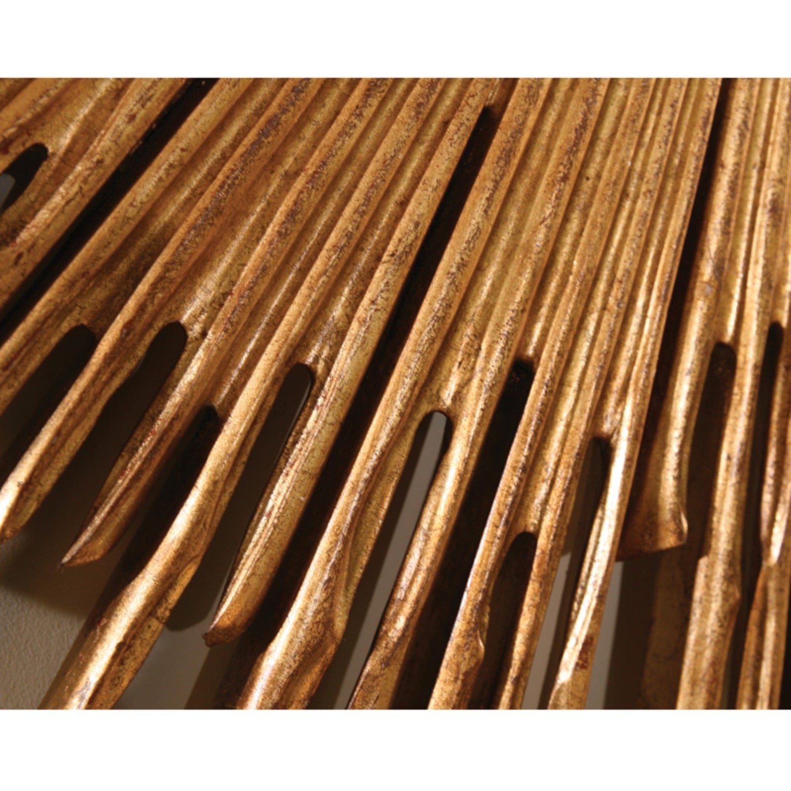 Global Views Soleil Mirror Gold Leaf