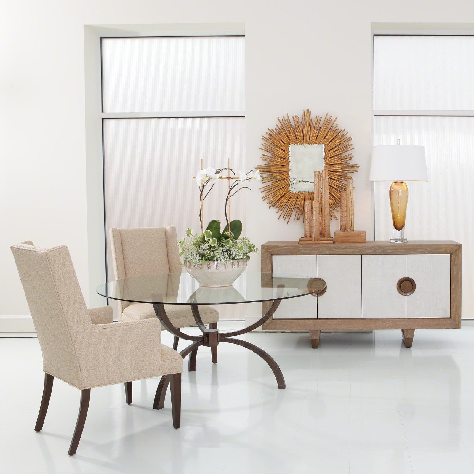 Global Views Soleil Mirror Gold Leaf