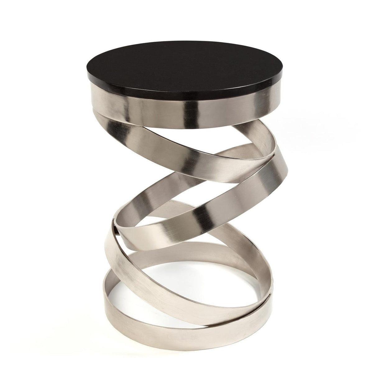 Global Views Nickel Spiral Table