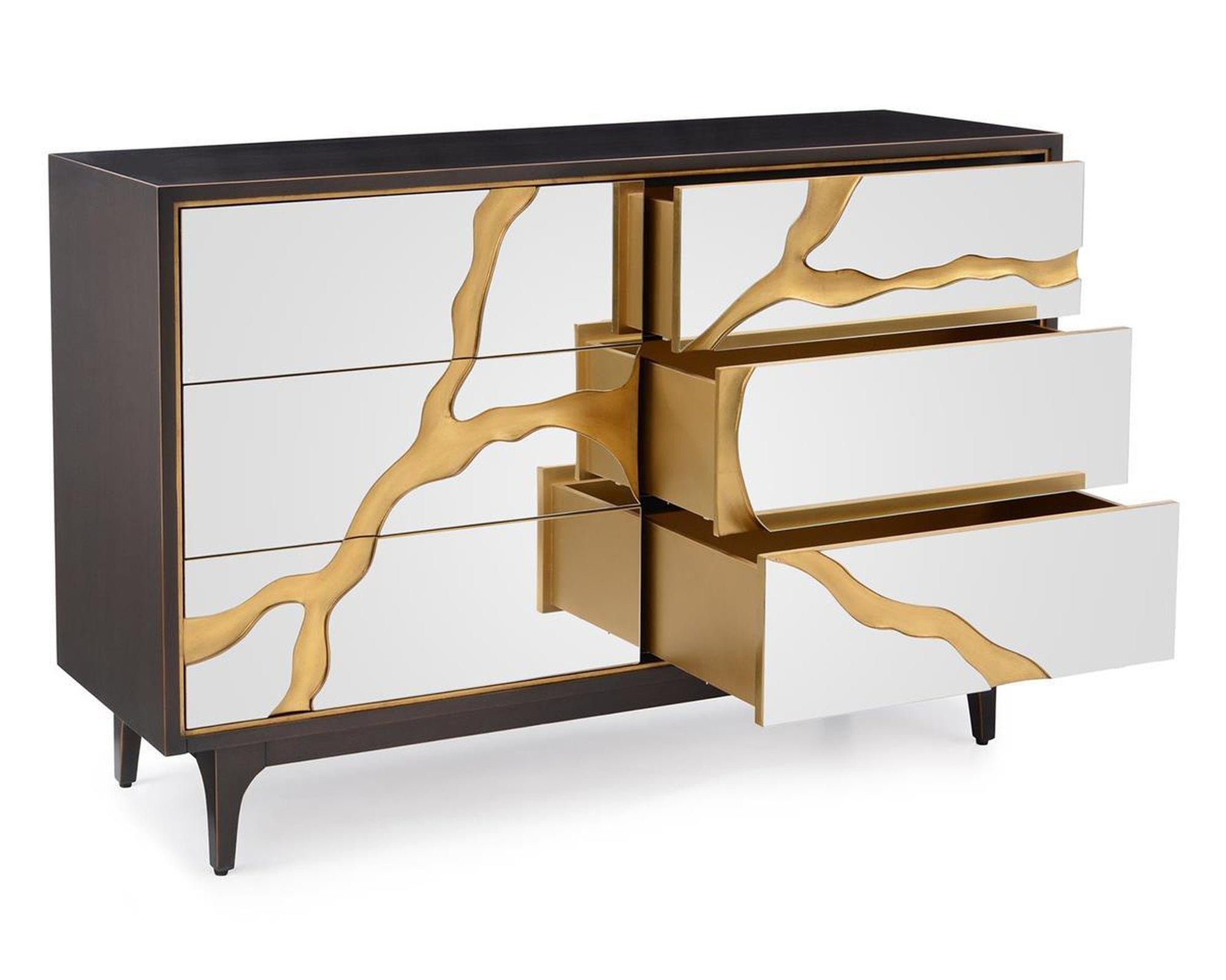 John Richard Revne Six-Drawer Chest of Drawers