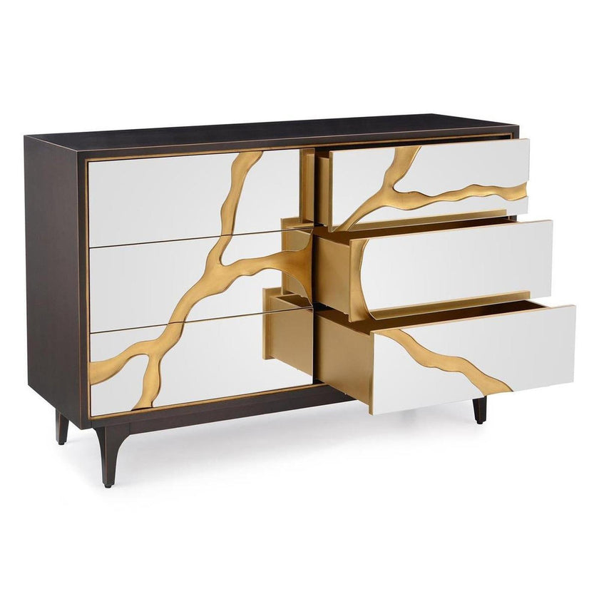 John Richard Revne Six-Drawer Chest of Drawers