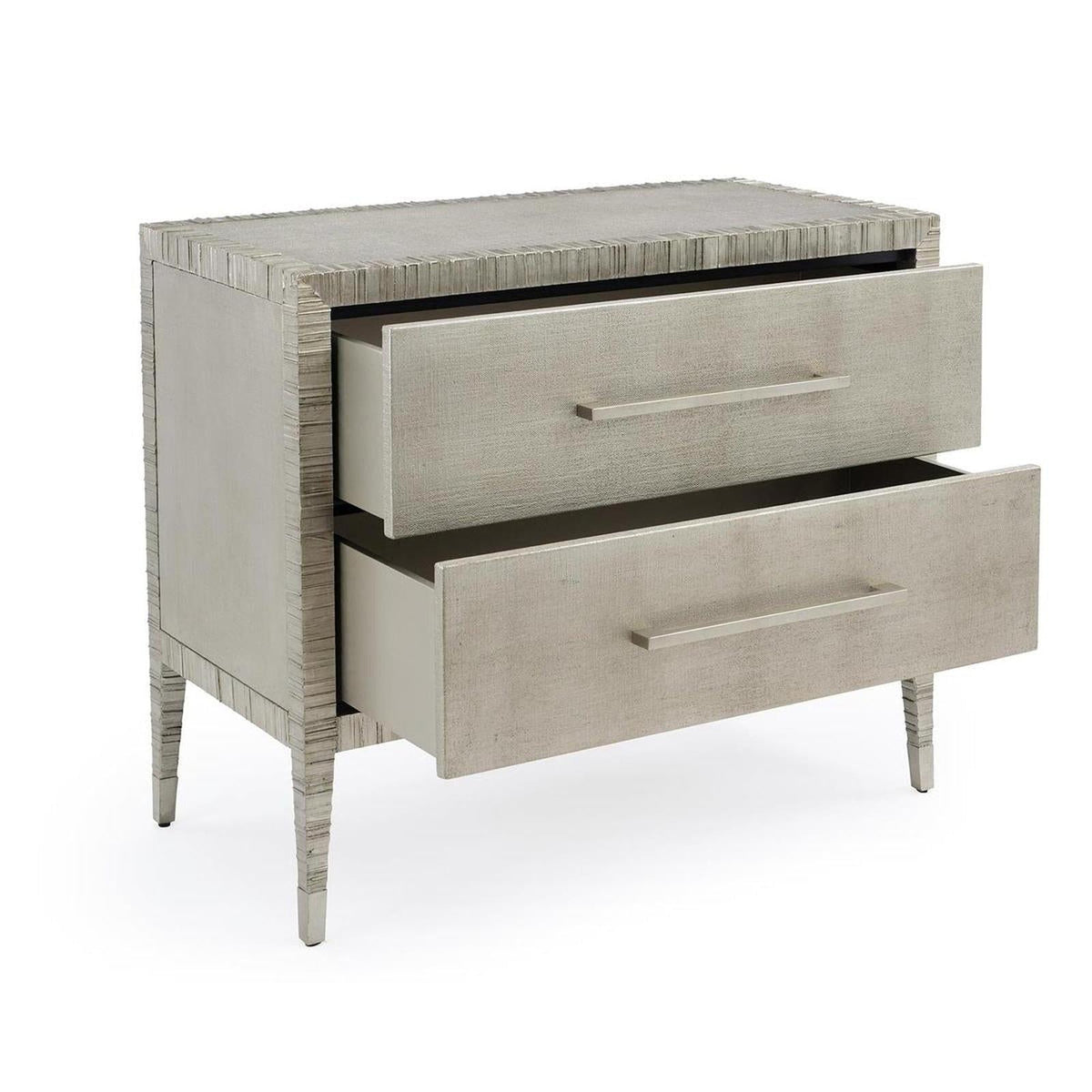 John Richard Carraway Silver Nightstand