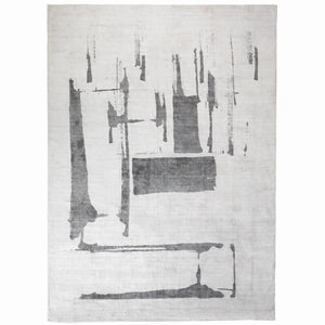 Global Views Edifice Rug-Cream/Charcoal