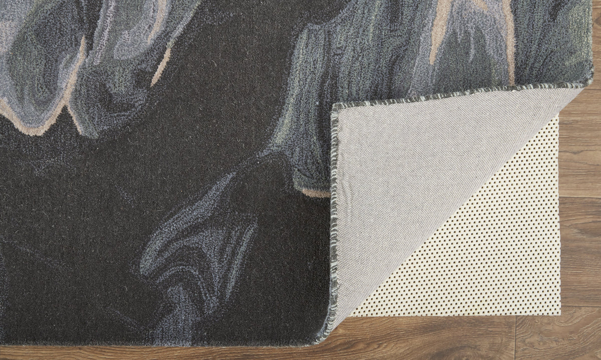Feizy Amira 8635F Rug in Green / Blue