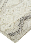 Feizy Anica 8006F Rug in Ivory / Gray