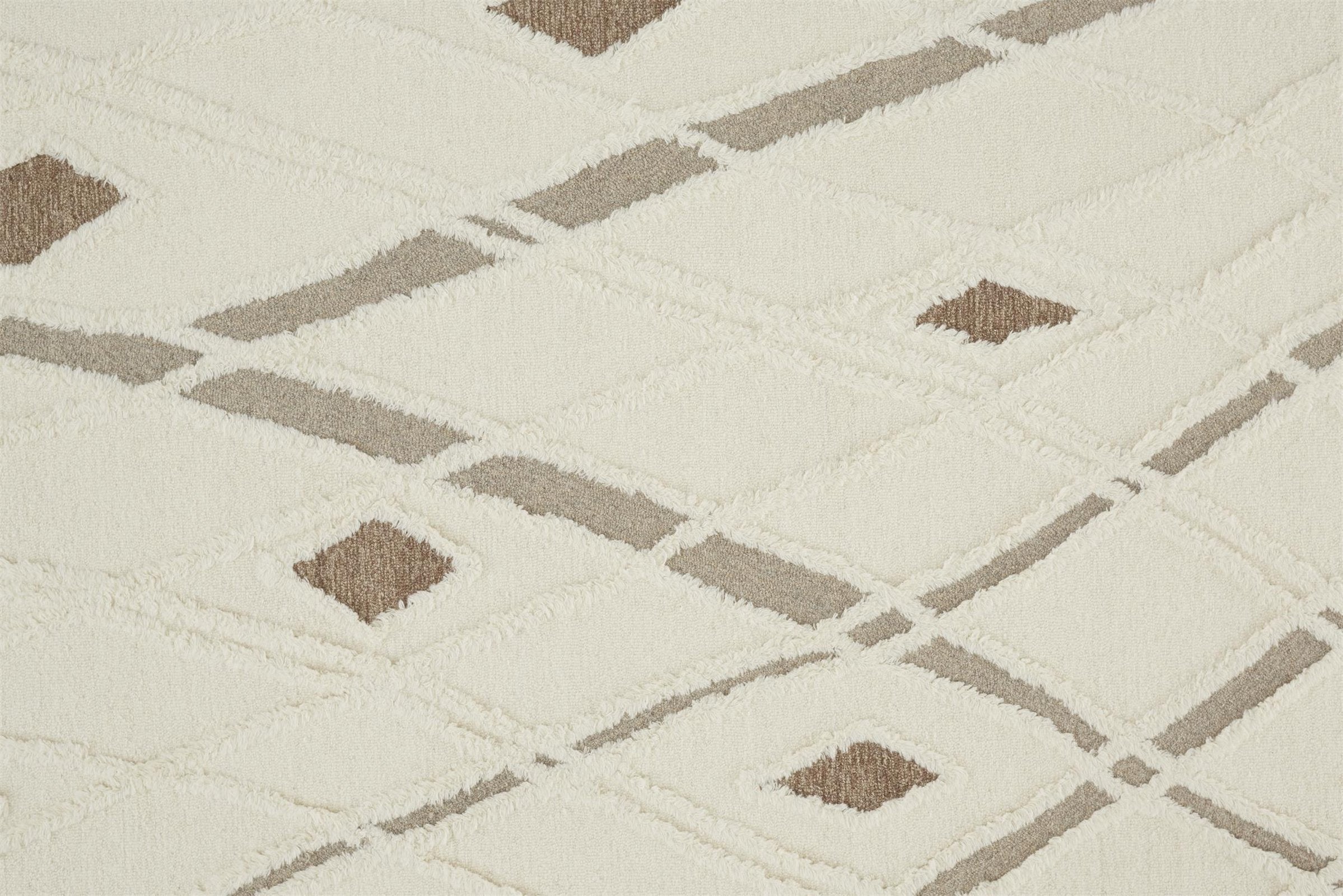 Feizy Anica 8008F Rug in Ivory / Beige