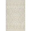 Feizy Anica 8010F Rug in Ivory / Tan
