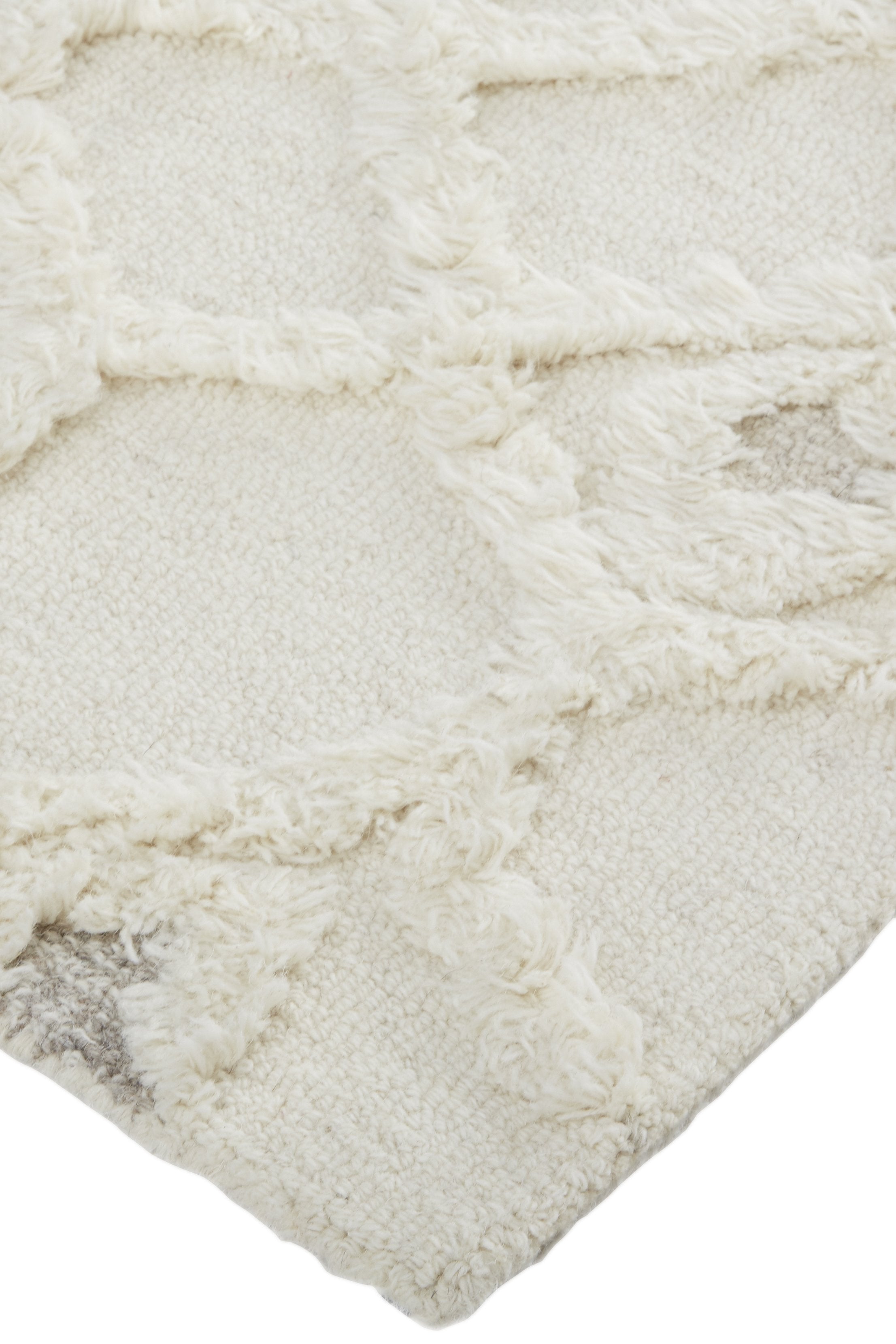 Feizy Anica 8013F Rug in Ivory / Taupe