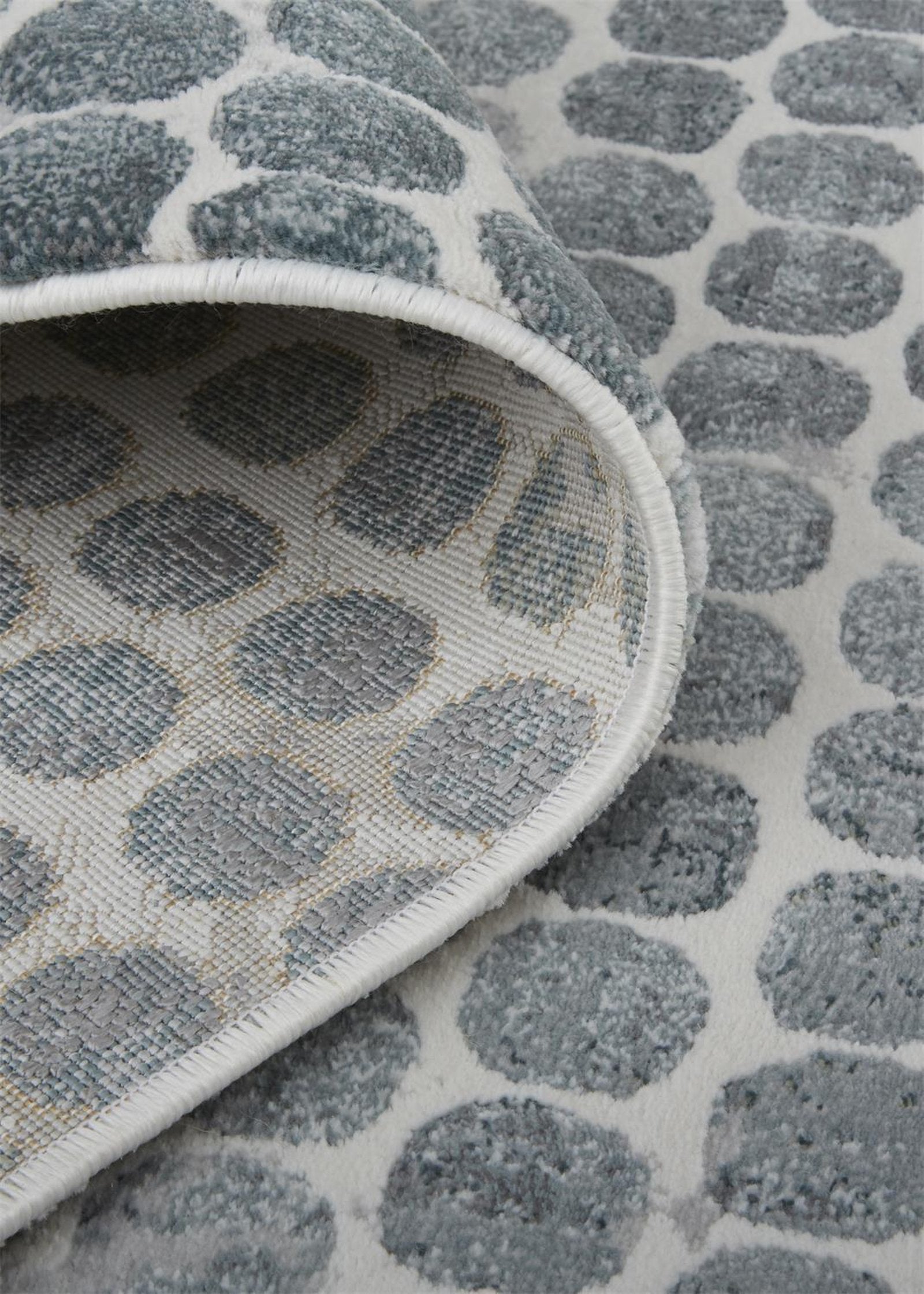 Feizy Atwell 3171F Rug in Teal / Teal