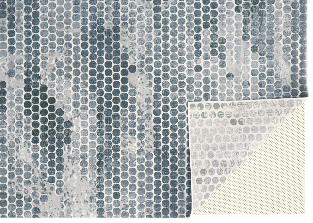 Feizy Atwell 3171F Rug in Teal / Teal