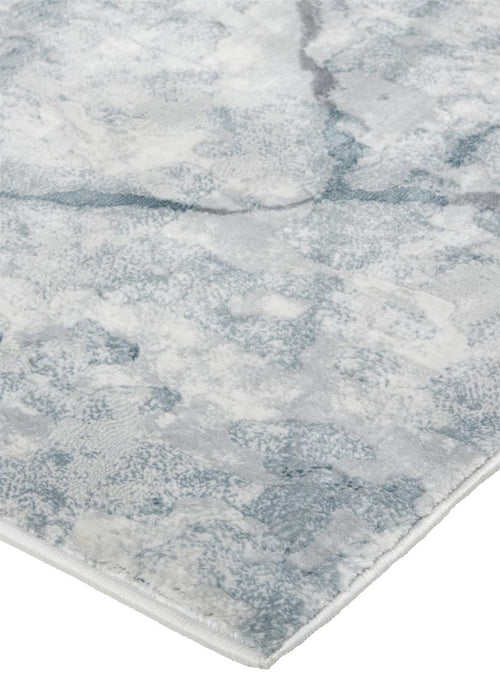 Feizy Atwell 3282F Rug in Teal / Gray