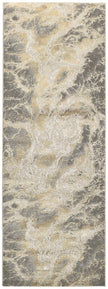 Feizy Aura 3563F Rug in Gray / Beige