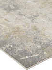 Feizy Aura 3567F Rug in Beige / Gold