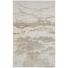 Feizy Aura 3727F Rug in Gold / Beige