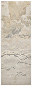 Feizy Aura 3727F Rug in Gold / Beige