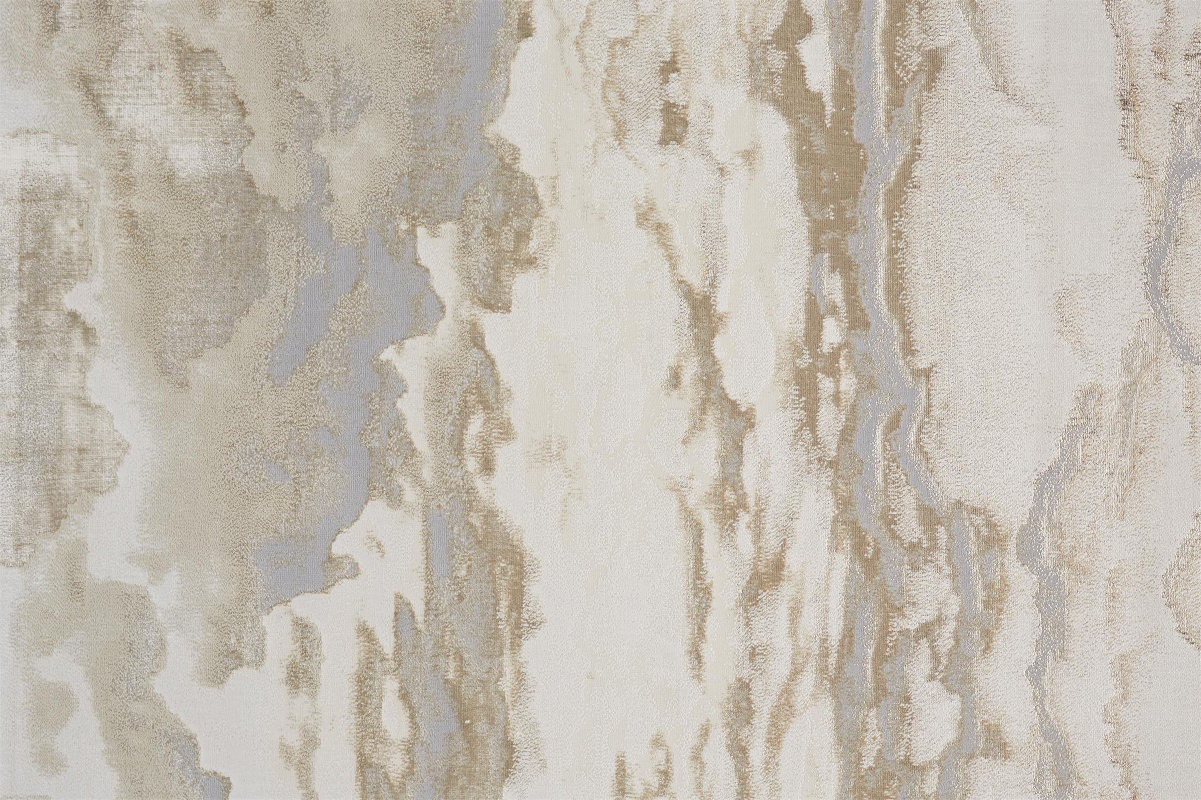 Feizy Aura 3727F Rug in Gold / Beige