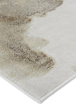 Feizy Aura 3727F Rug in Gold / Beige