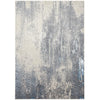 Feizy Azure 3401F Rug in Ivory / Silver